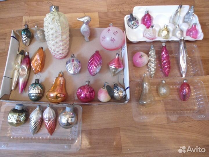 Ёлочные игрушки СССР