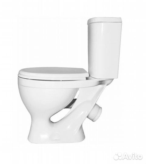 Унитаз-компакт Формат косой сиденье дюропласт