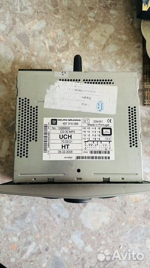 Магнитола Opel astra h