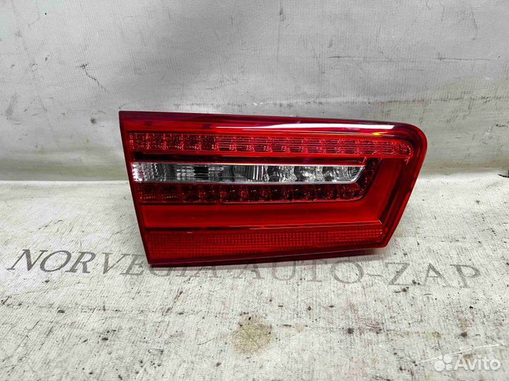 Фонарь крышки багажника левый Audi A6 C7 (4G) 2012