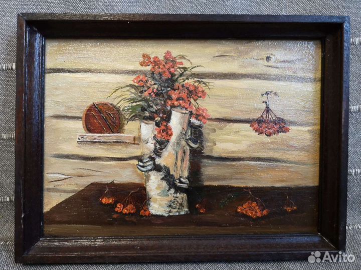 Картина картон масло С. Морозов 1994 г