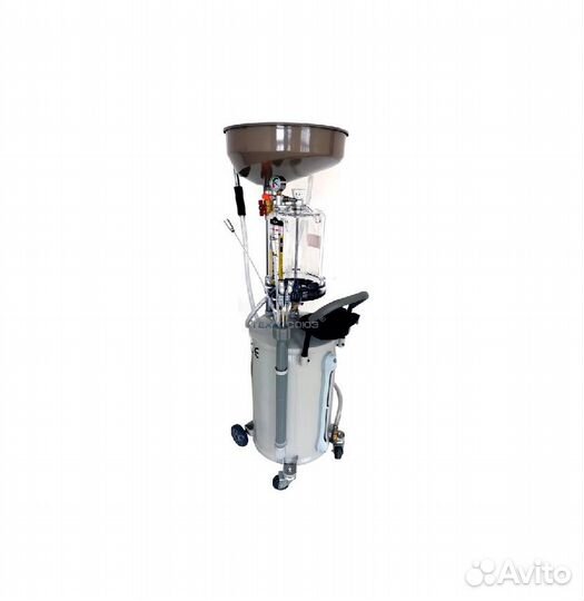 Бочка для откачки масла с щупами и камерой