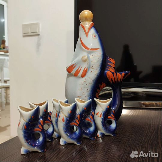 Фарфоровые рыбки СССР