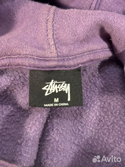 Stussy x Dover Street Market Logo Hoodie(Purple/M)