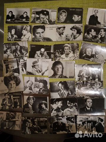 Фото из советских фильмов. Открытки актеры СССР