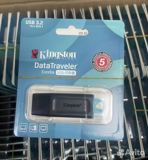 Usb флешка Kingston DataTraveler 64gb 128gb