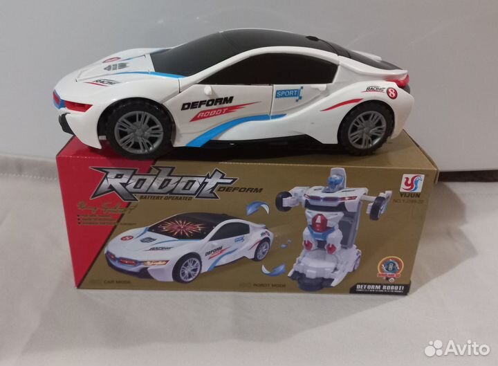 Машина Трансформер инерционная