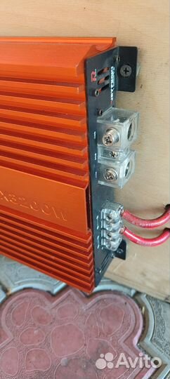 Сабвуфер и усилитель