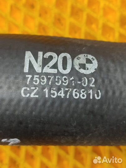 Патрубок интеркулера Bmw X3 F25 2.0 N20 2012