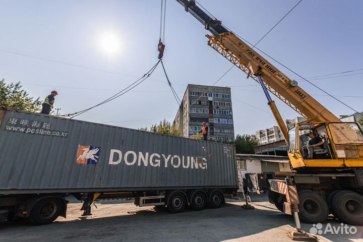 Такелажные работы. Разгрузка оборудования