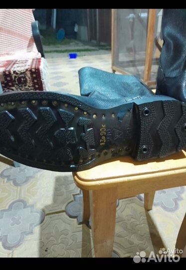 Сапоги кирзовые СССР