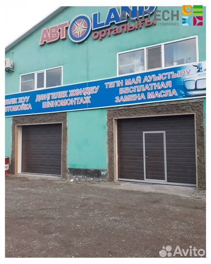 Секционные ворота alutech