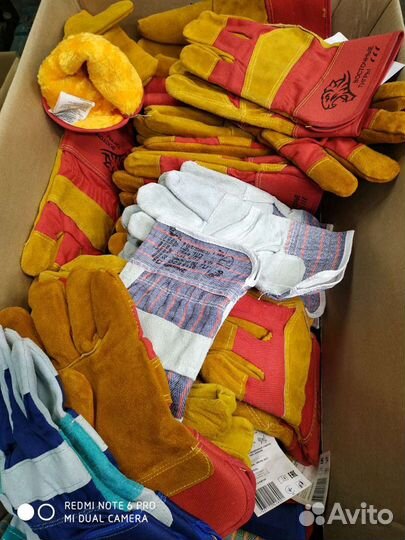 Перчатки спилк меховые сварочные