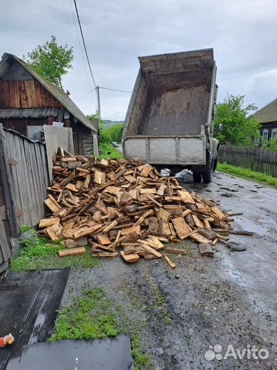 Дрова с доставкой, горбыль пиленый