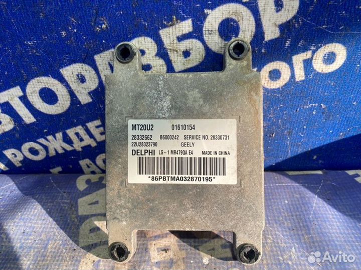 Блок управления двигателем Geely Mk седан MR479QA