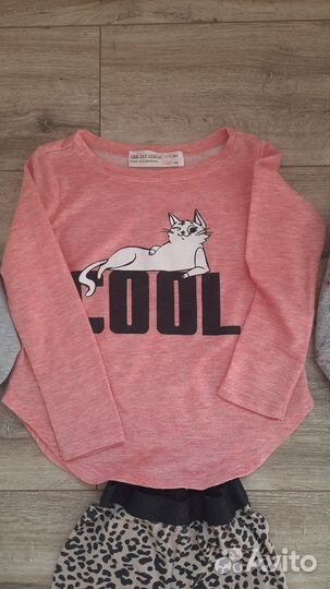 Вещи пакетом на девочку 116