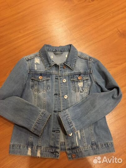 Джинсовая куртка для девочки
