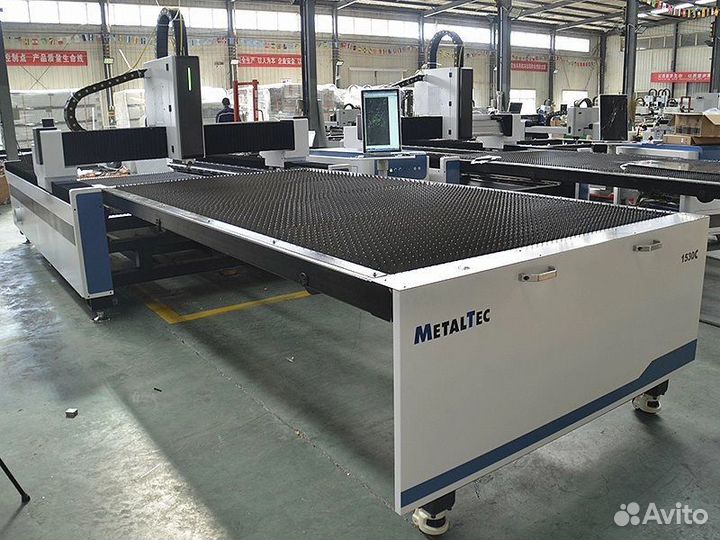 Лазерный станок по металлу с чпу MetalTec 1530C