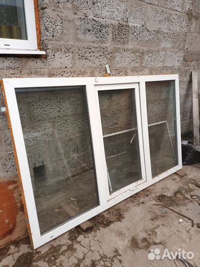 Окна пластиковые бу