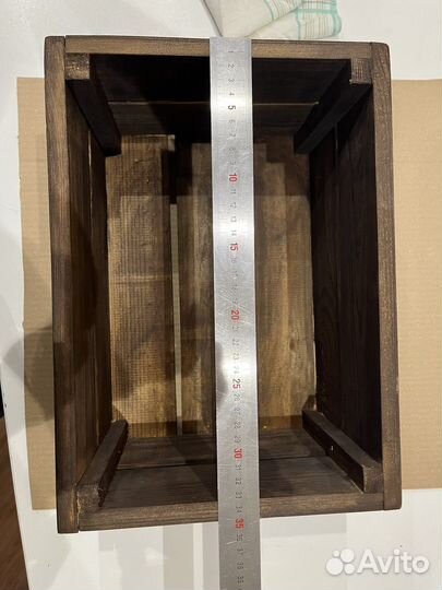 Ящик для декора, цветов, подарков деревянный