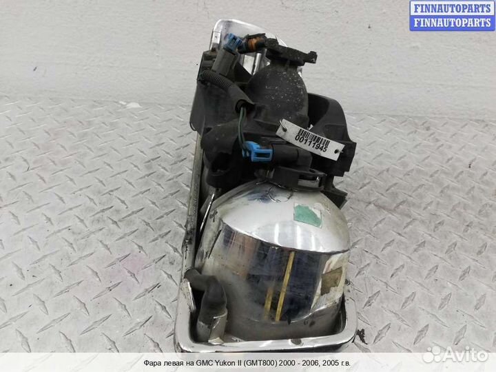 Фара лево Cadillac Escalade II (GMT 800), 2005 6.0 Бензин