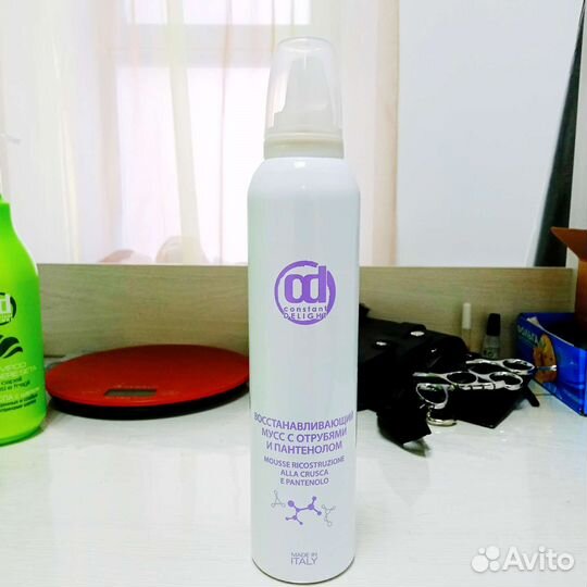 Мусс восстанавливающий с отрубями
