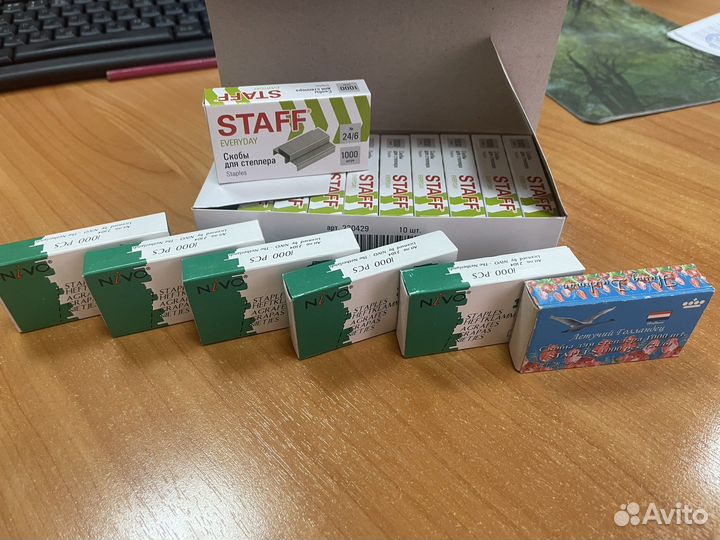 Скобы для степлера 24