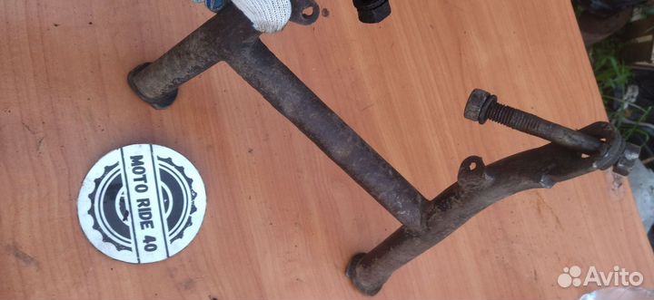 Центральная подножка на мотоцикл Иж юпитер
