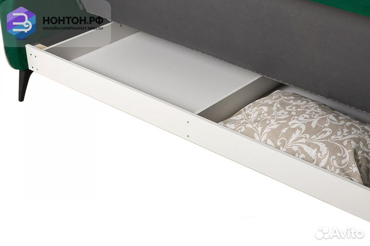 Диван книжка Ноэль темно-зеленый