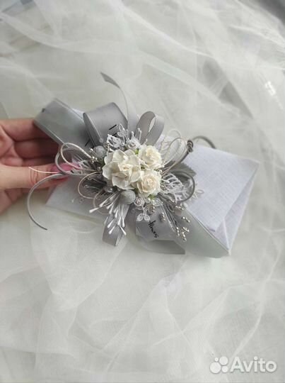 Свадебный конверт для денег ручной работы