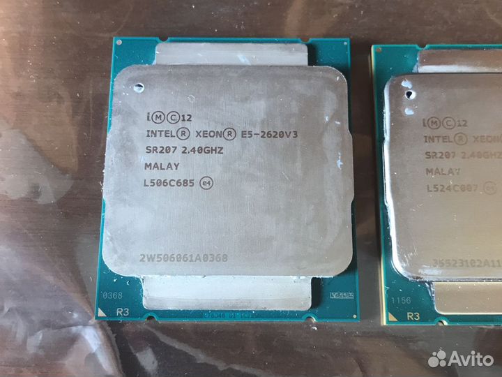 Xeon E5 2620v3 (6 ядер/12 потоков/LGA 2011-3)