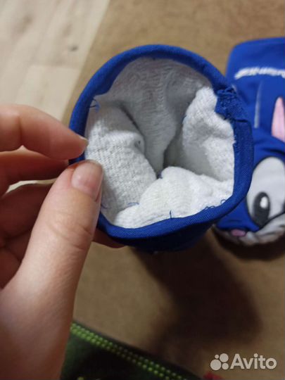 Варежки краги для малышей 2г