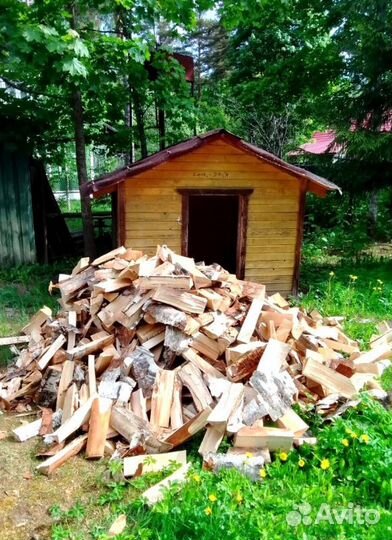 Дрова колотые