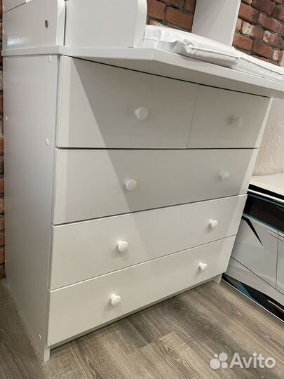 Пеленальный комод новый+ матрасик