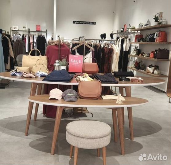 Столы большие овальные и круглые