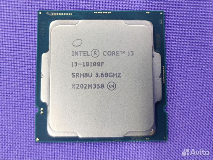 Intel Core i3 10100f 4x3.6GHz, LGA1200