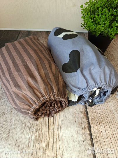 Простыни на резинке на детские кровати