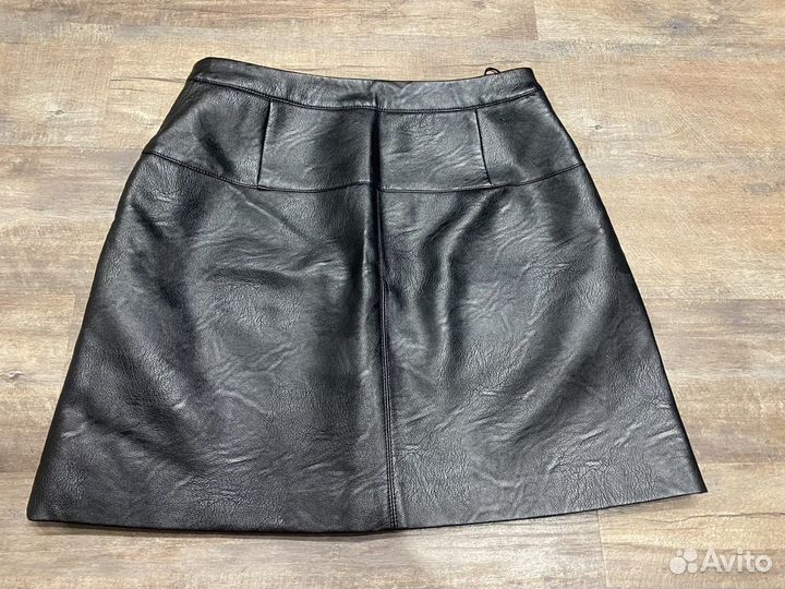 Кожаная юбка
