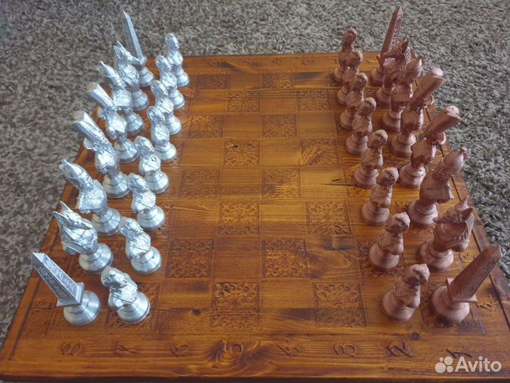 Эксклюзивный набор для игры в шахматы. Новые