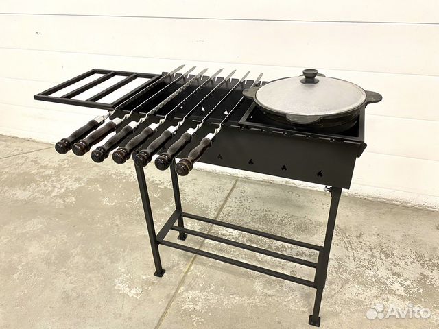 Мангал с подказанником