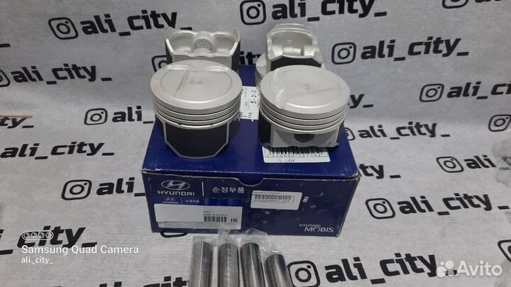 Поршня ремонтные 0.50 под узкие кольца акцент 16кл