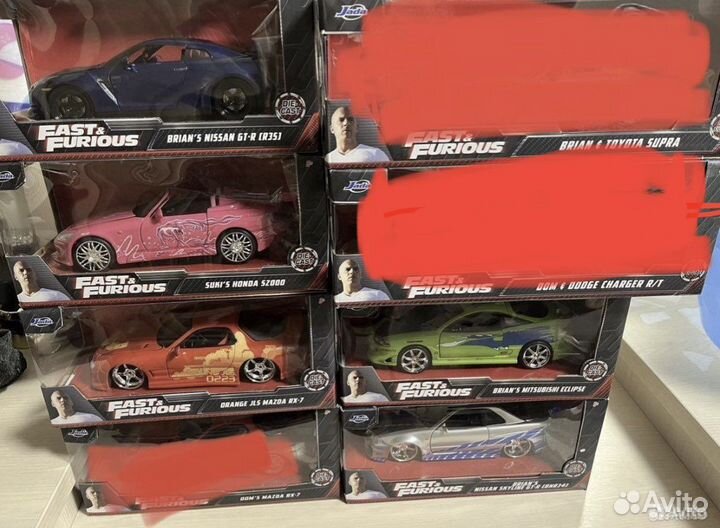 Машинки из форсажа