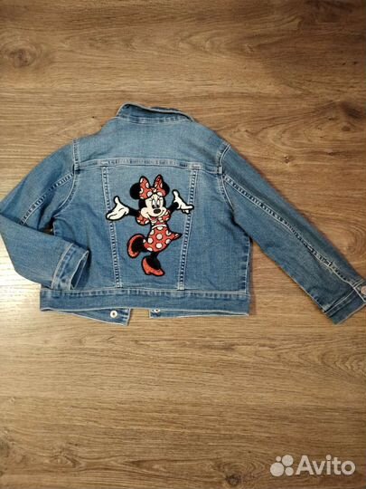 Джинсовая куртка для девочки