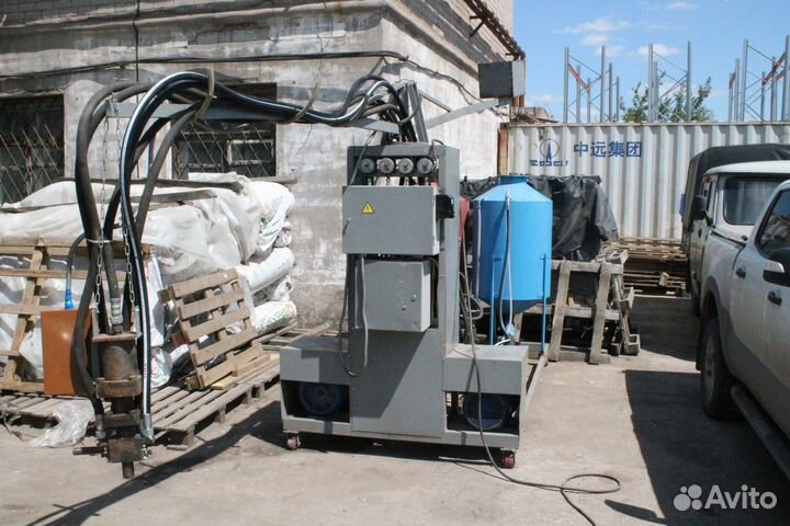 Установка заливочная высокого давления ппу