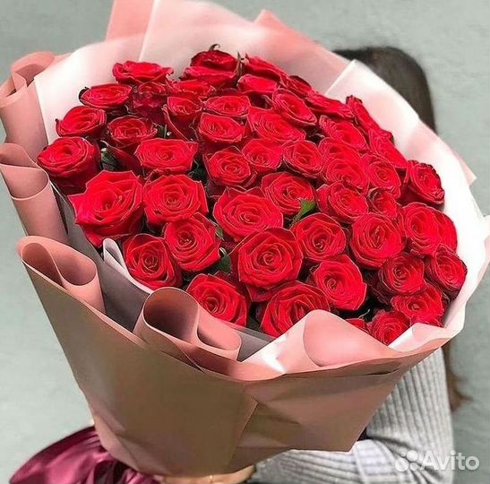 Длинные высокие розы 110 150 160 180 200 см