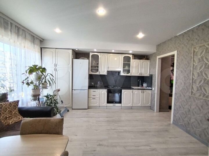 2-к. квартира, 54,5 м², 6/9 эт.