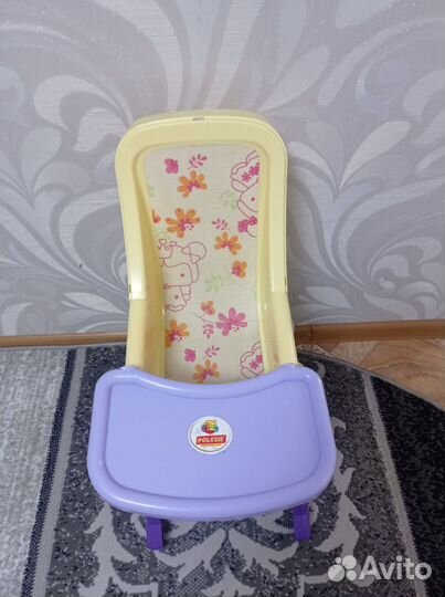 Кукольный стульчик для кормления