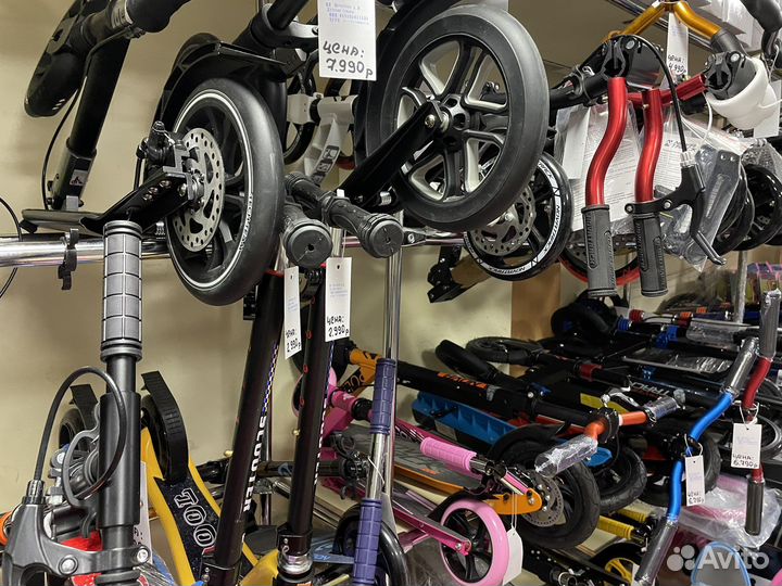 Самокат городской новый