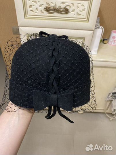 Шляпа фетровая женская