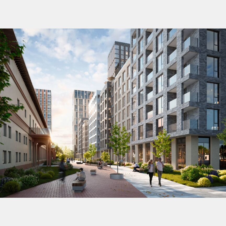 2-к. квартира, 77,8 м², 21/21 эт.